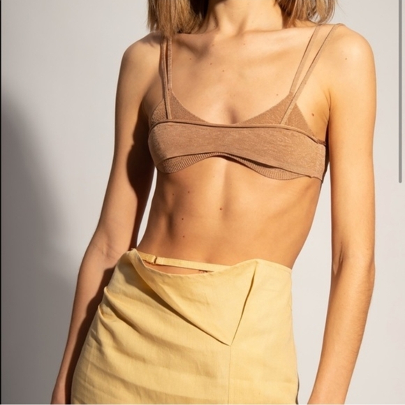 Jacquemus Tops - JACQUEMUS LE BANDEAU NOVIO BRA SIZE SMALL